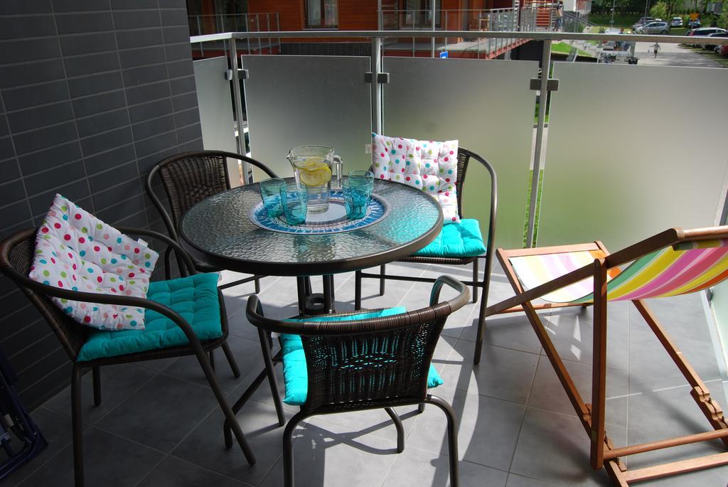 Apartament Turkusowy Polanki 코워브제크 객실 사진