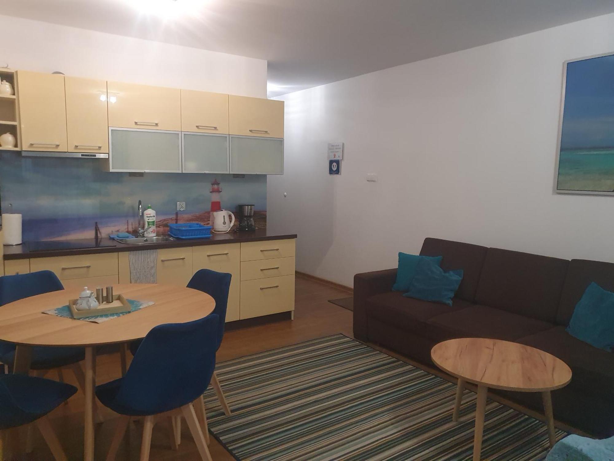 Apartament Turkusowy Polanki 코워브제크 외부 사진